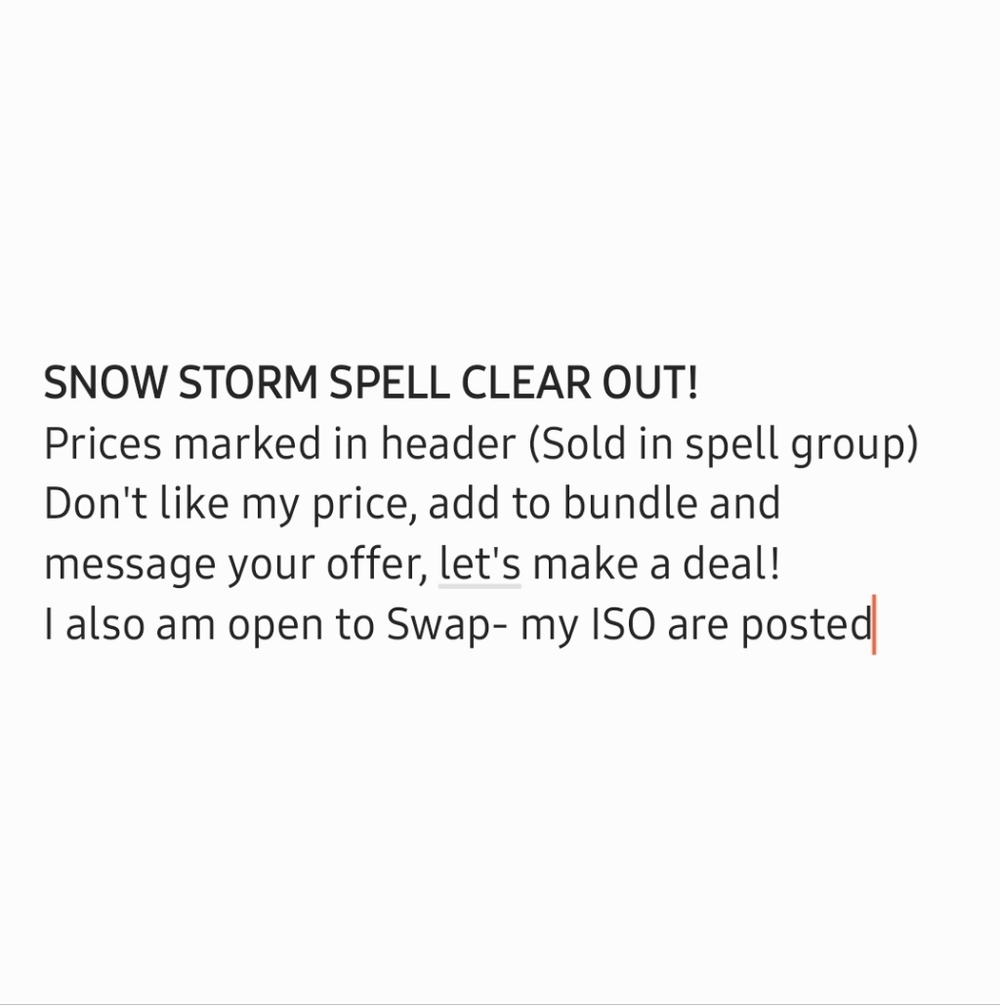 Spell Sale! In Spell Group